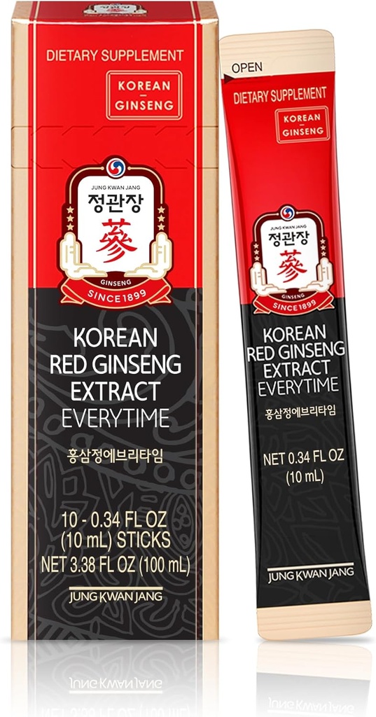 Jung Kwan Jang Coreean Red Ginseng extract De fiecare dată 3000mg 