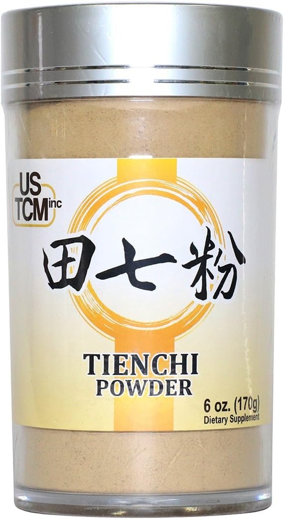 100% Pur Tienchi pulbere Pseudoginseng Notoginseng Sanqi pulbere Tienchi Ginseng pulbere 