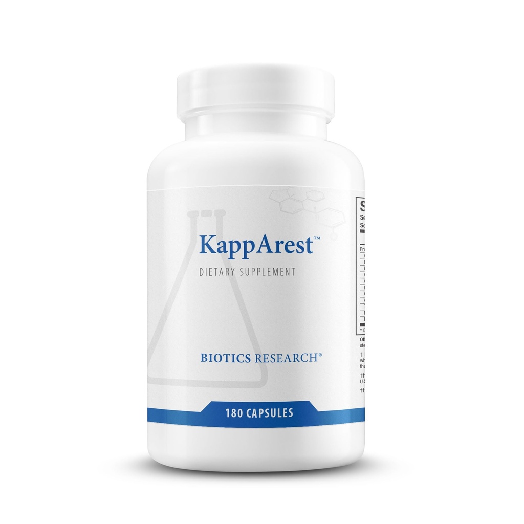 Biotics Research KappArestTM Capsule Turmeric Supliment - Curcuma Curcumin, Boswellia, Propolis, Ginger, 1150mg/Svg, Usor de sustinut, Confort si non-umflare, Antioxidant de mare absorbtie 180 capsule