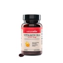 NatureWise Vitamina B12 5000 mcg - Extra Putere - Suplimentul pentru Sprijinirea Nivelelor de energie, Claritatea Mintala, Sănătatea Sistemului Nervos - Ușor de Înghițit, Soy și Gluten-Free, Non-GMO - 60 Softgels