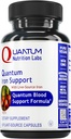 Nutritie Quantum Labs Suport fier - Supliment de fier pentru femei si barbati, Suplimente de fier Vegane, Fier blând în doză mică, sursă naturală pentru a sprijini sânge sănătos - 60 Capsule vegetariene