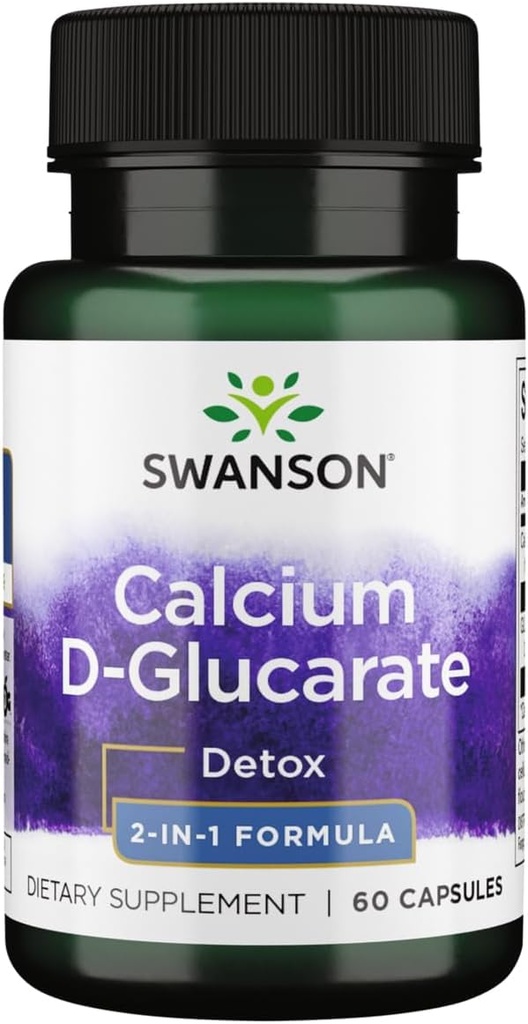 Swanson Calciu D- Glucarat 250 Milligrame 60 Capsule