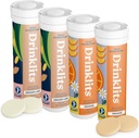 Drinklits Ginger-Lime & Orange Electrolyte Tablete (4) Tube Bundle 