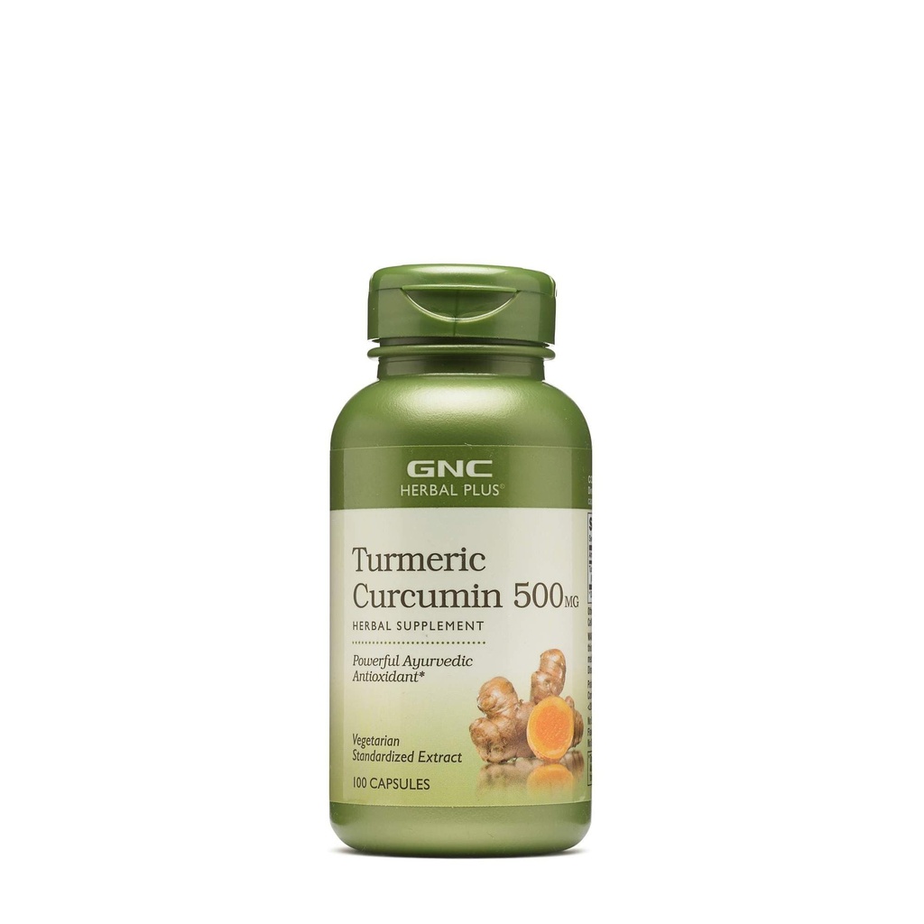GNC Herbal Plus - Curcumin Turmeric 500 mg 100 capsule