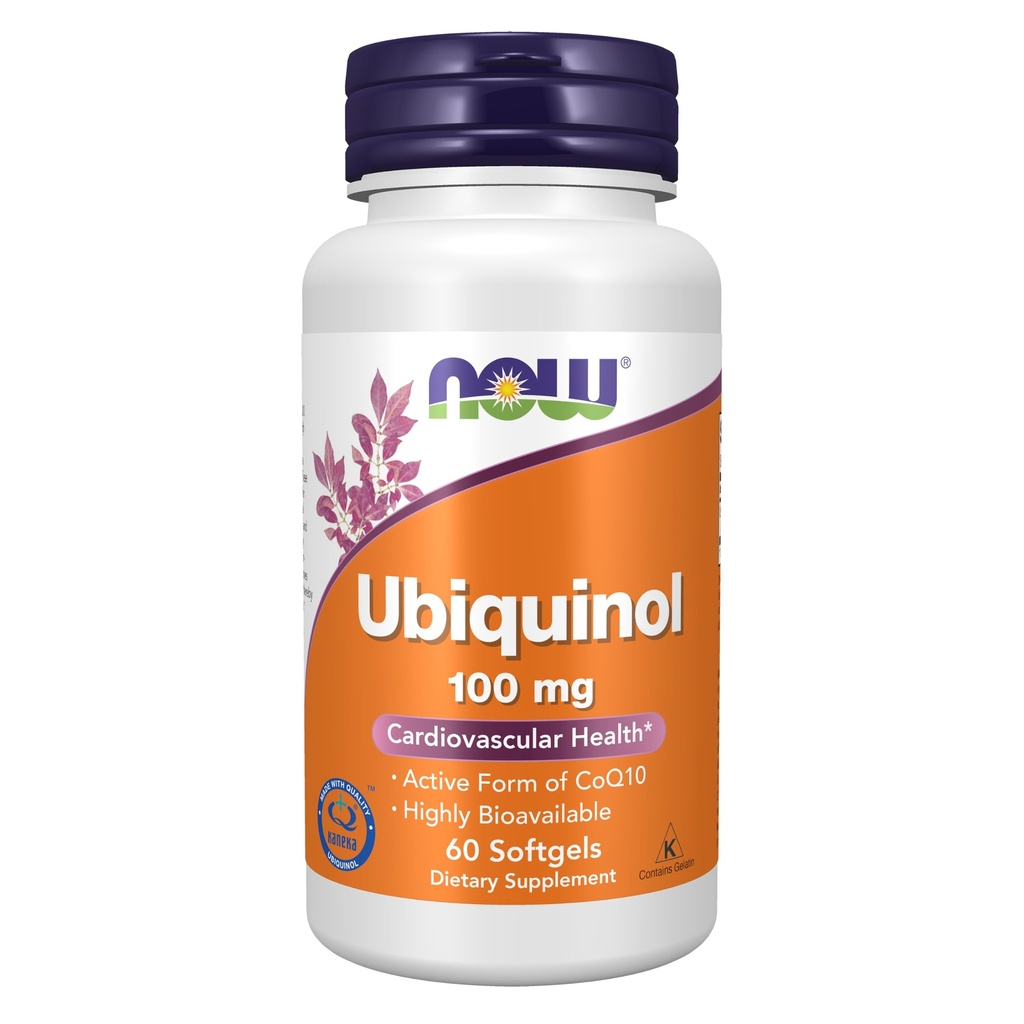 ACUM Alimente Suplimente, Ubichinol 100 mg, Biodisponibilitatea mare (Formul activ de CoQ10), 60 Softgels