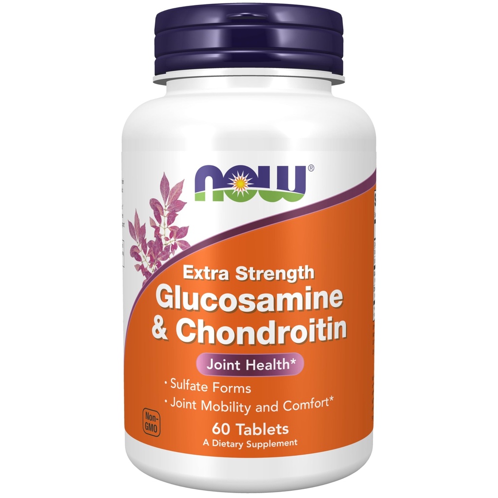 ACUM alimente Suplimente, Glucosamină & Chondroitin Extra Putere, forme sulfate, 60 comprimate