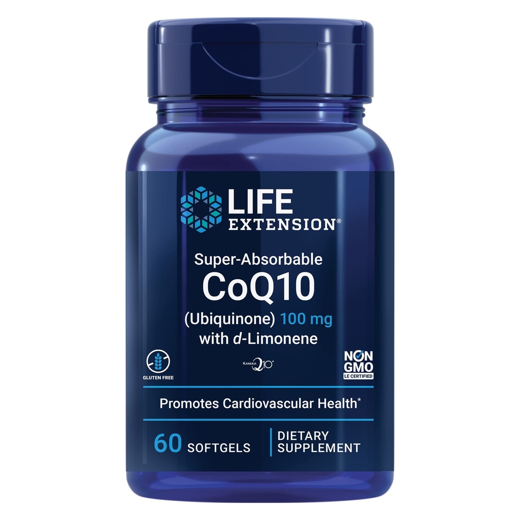 Life Extensie Super Omega-3 240 Softgels ulei de pește Bundle cu CoQ10 60 Softgels supliment de sănătate inimă