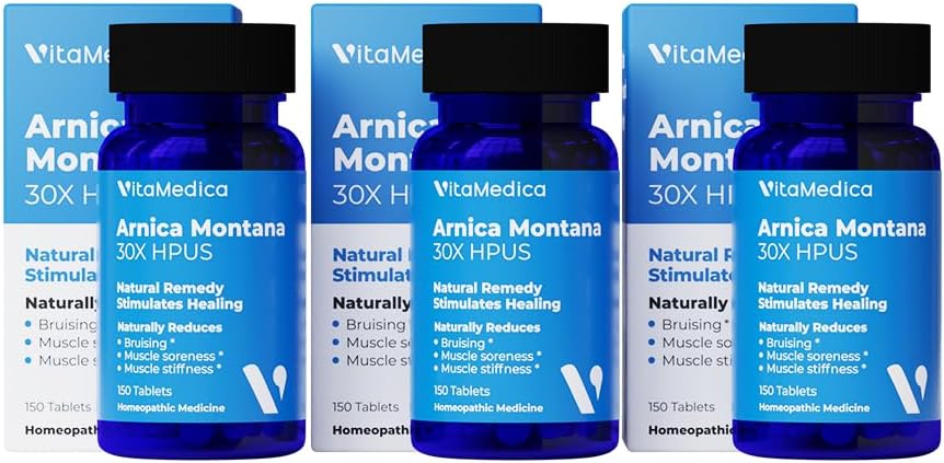 VitaMedica Arnica Montana 30X Tablete homeopatice pentru durere învinețire și umflarea 