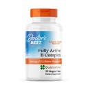 Medici Cel mai bun complet activ B Complex, Energie & Suport Cellular, Non-GMO, Gluten Free, Soy Free, Vegan 30 Veggie Caps