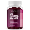 Saw Palmetto pentru femei cu 2500mcg Biotin - DHT Blocker și păr, piele, unghii sanatate Gummies - 60 Conte - Suporturi mai puternice și mai Fuller Locks și piele radiant - Vegan, Non-GMO, 1 lună de aprovizionare