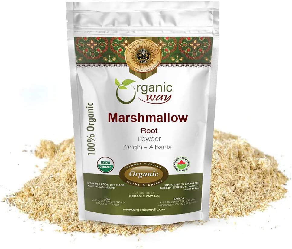 Mod organic marshmallow Root Powder (Althaea Officinalis) - Herbal Tea 