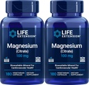 Life Extensie Magneziu (citrat) 100mg, 180 Veg Caps (Pachet de 2) - Mag Supliment