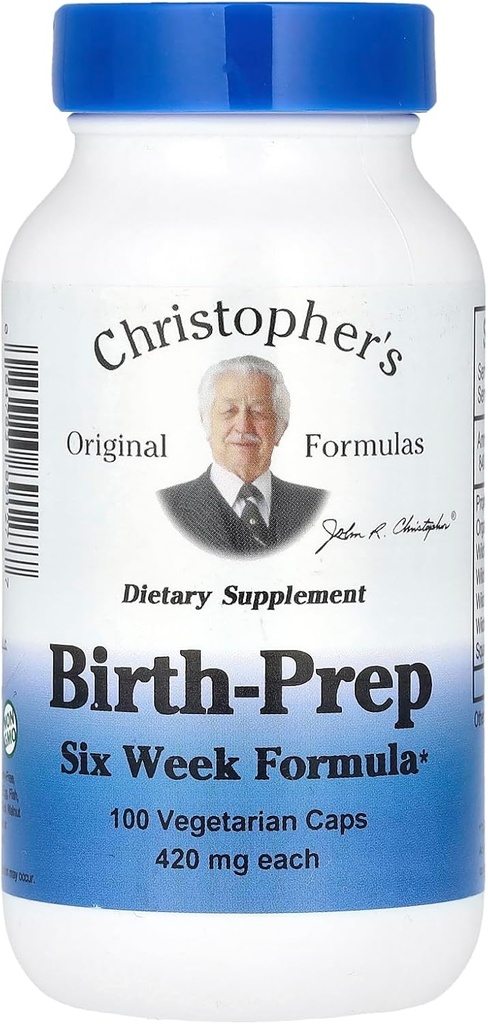 Prep pentru naștere Dr. Christopher - 100 capsule vegetariene