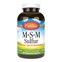 Carlson - M-S-M Sulf, 1000 mg - Biodisponibilitatea superioara, Functia comuna, Suport tesut Connectiv si Piele Sanatos, 300 Capsule vegetariene