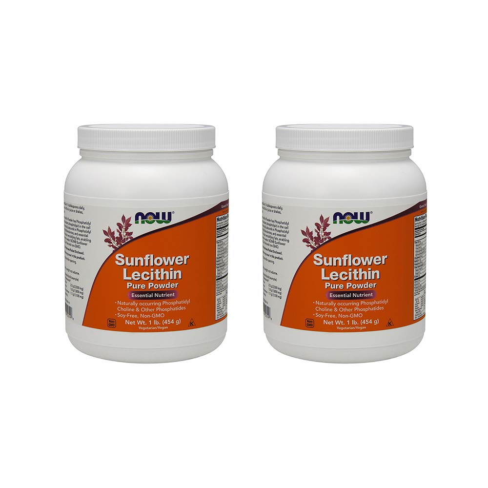 Acum alimente acum alimente, (2 ambalaj) floarea-soarelui lecitină, pulbere pură, 1 lb (454 g)