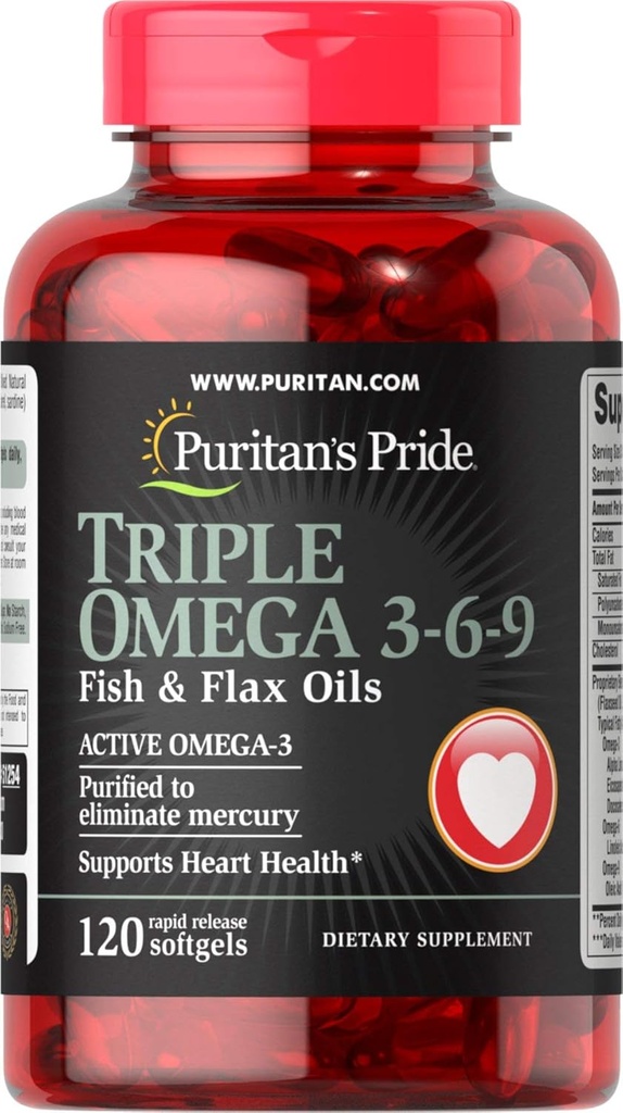 Omega 3-6-9 ulei de pește și de in