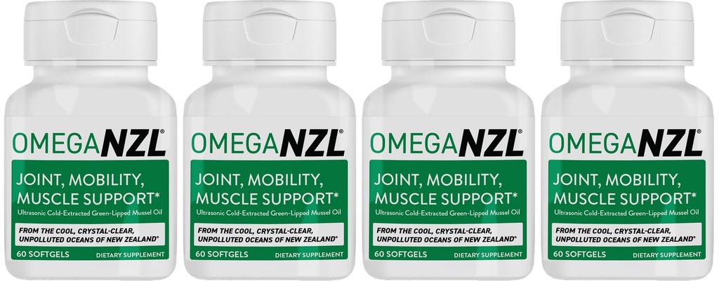 Original Omega-3 supliment comun de sprijin, cel mai bun natural musculare relief, verde-Lipped Mussel ulei, 240 Softgels, fără gust de pește