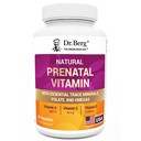 Dr. Berg Vitamine naturale prenatale pentru femei (Pregnant & Nursing) - Vitamine prenatale cu folic, vitamine, minerale, Omegas, &11 Superalimente puternice - Femei Multivitamine prenatale - 60 Capsule