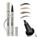 Microblading Eyebrow Pencil, Liquid Magical Multi-Tip Sprâncene Creione pentru Femei, Creion sprâncene impermeabile pentru sprânceana naturala, Sprâncene lunga Degete cu par ca Strokes Brokes Machiaj Pen