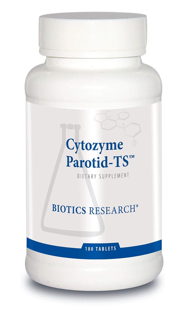 Biotice de cercetare Citozyme Parotid TS Parotid concentrat, Digestive Health, Susţine Parotid Gland Funcţionare, Foster Enzyme Producţie, SOD, Catalase, Potent Antioxidant Activitatea 180 Tablete