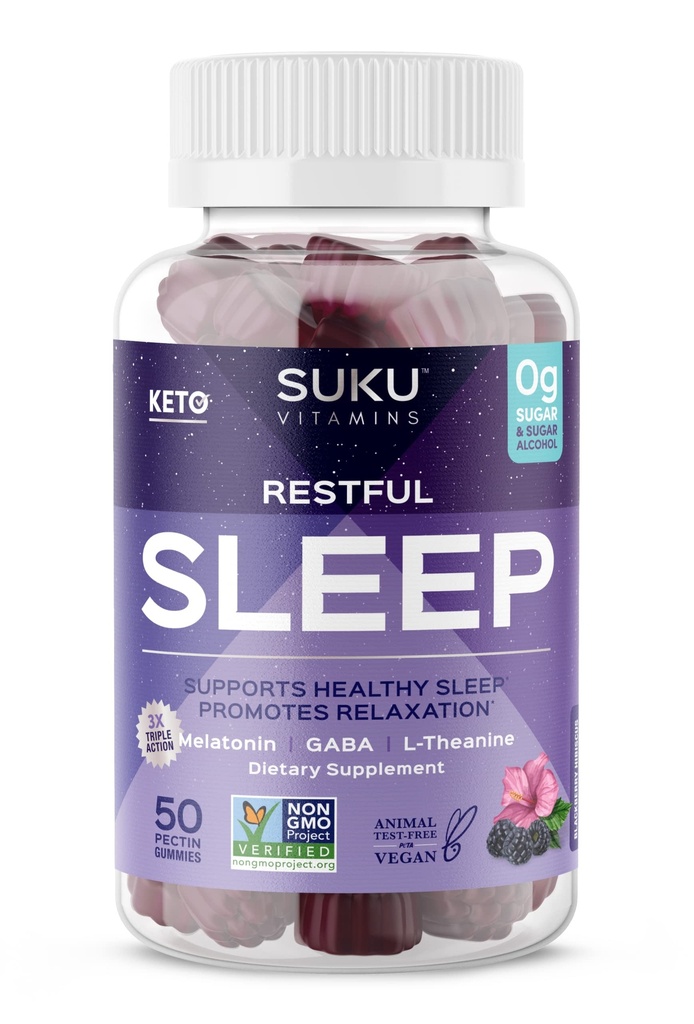 SUKU Restful Sleep Gummies 