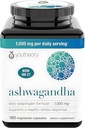 Generic Ashwagandha Supliment Organic KSM-66 Ashwagandha Vegetarian Supliment 180 Capsule, 1000 mg pe zi de servire, Ajutor de sprijin Managementul stresului sănătos, răspuns clar
