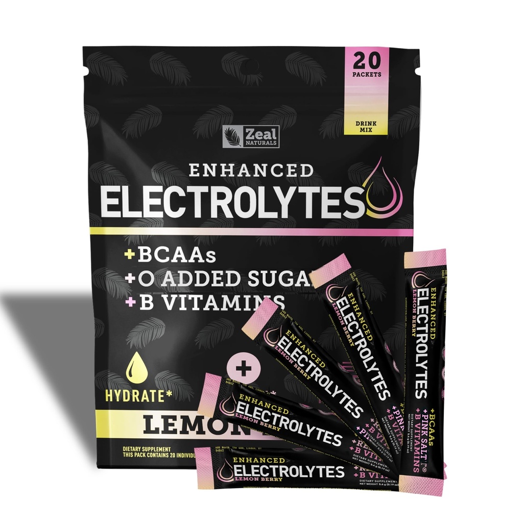 Pachete îmbunătăţite cu praf de puşcă electrolit (Lemon Berry 