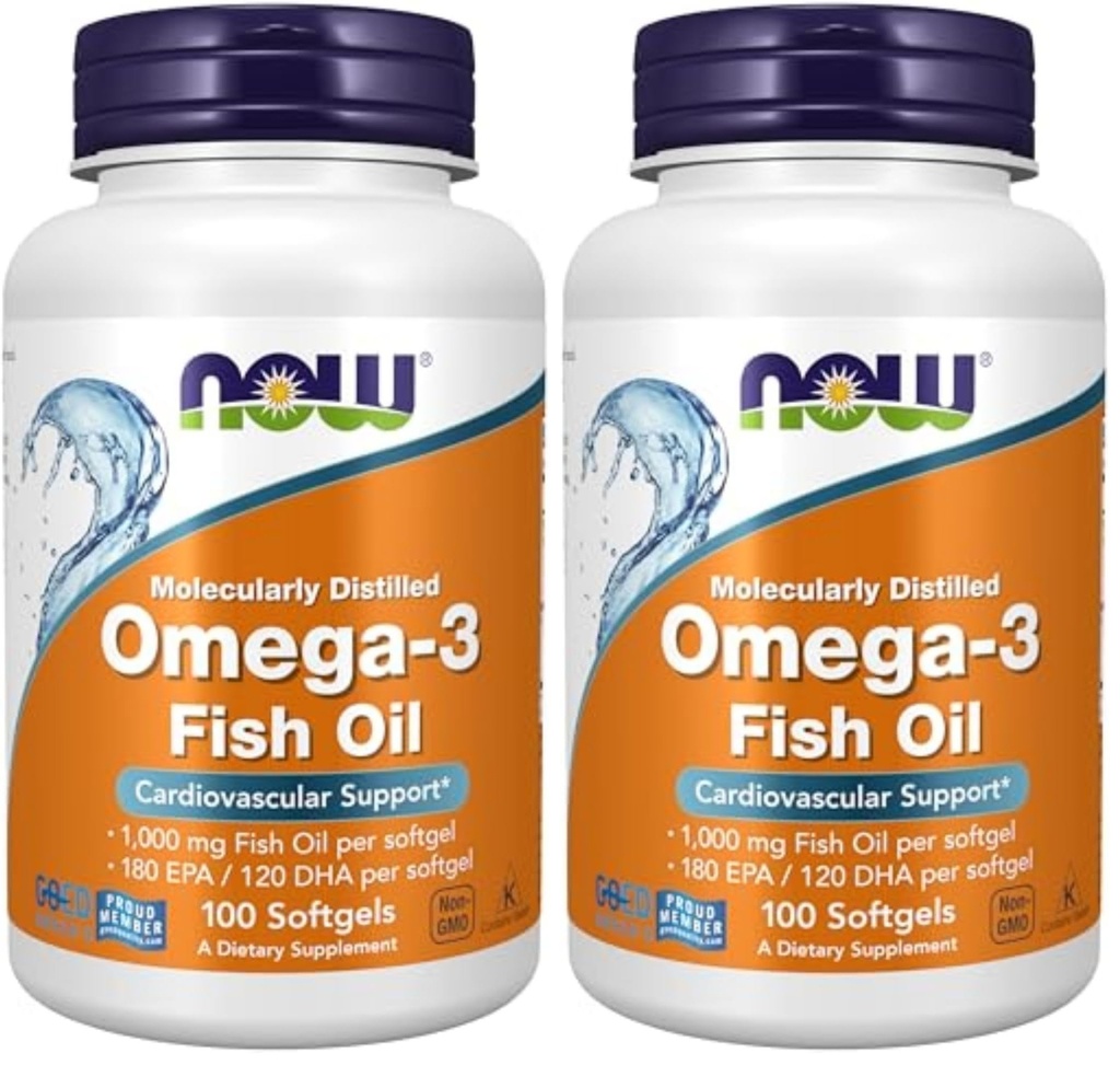 ACUM alimente Omega-3-100 Softgels (Pachet de 2)
