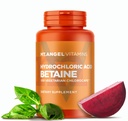 Vitamine Mt. Angel - Acid clorhidric Betaina, susține Digestion sănătos și suc gastric (100 Clorocaps vegetarian)