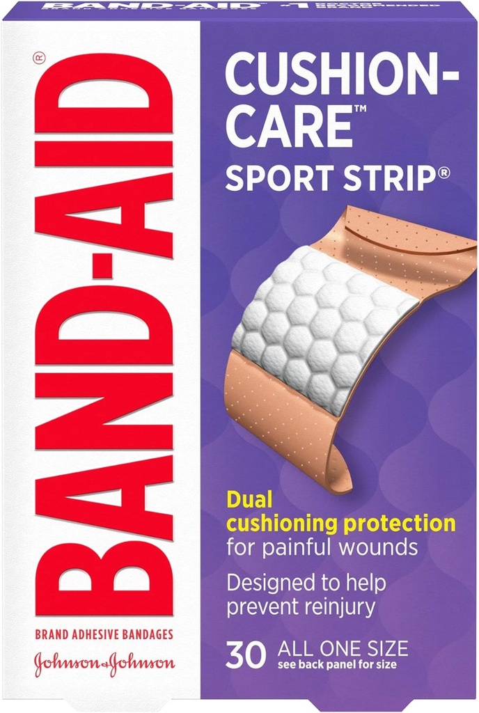Band-Aid Bandaje adezive, Sport Strip / Extra Wide, 30 Conte