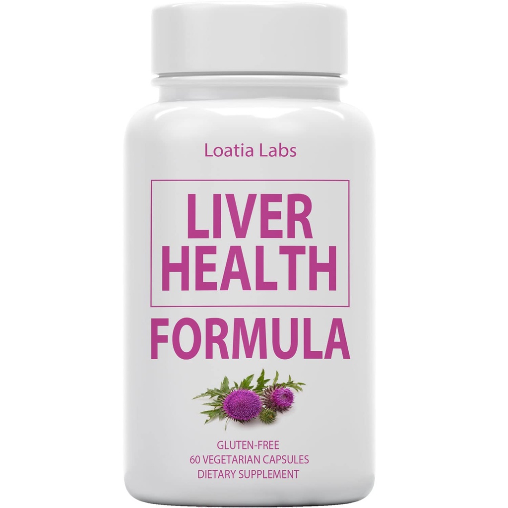 2 Pack) Formula de sanatate a ficatului, Cleanse, Detoxifiere, Flush, Repair Fatty Liver Support, with Artichoke, Milk Thistle, Dandelion, Beet, Berberine, Pure Natural Superstar Research, Vegan Capsule Supliment