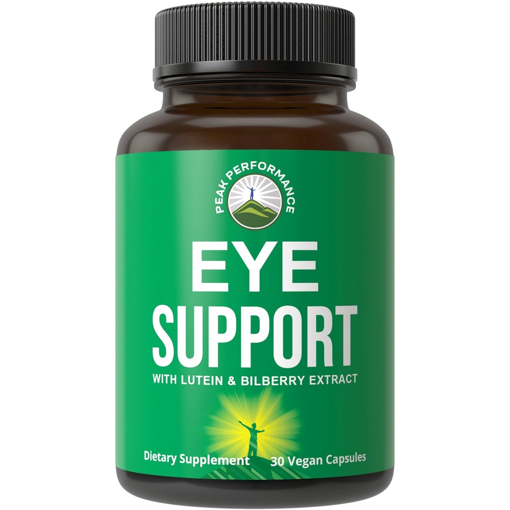 Vitamine oculare de performanță maximă - Suport macular cu luteină, Zeaxantină, Astaxantină, Carotenoizi, Extract de afine. Capsule pentru ochi în vârstă, computer, utilizatori de telefoane inteligente. Evitaţi degenerarea