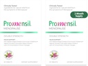 Promensil Menopause Dublu Suplimente de putere pentru femei - Red Clover Isoflavone, Ajuta la suport Flash-uri fierbinți, transpirații de noapte, neliniște - 30 Conte (Pachet de 2)