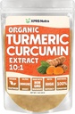 XPRS Nutra Organic Curcumin pulbere Extract 10.1 - Premium USDA Organic Curcumin pulbere pentru imunitate - Vegan Curcumin pur pentru Gut Health (1 Ounce)