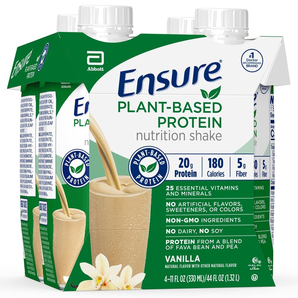 Asiguraţi-vă că nutriţia plantelor se agită cu vanilie 11 Fl Oz Fiecare (Pachet de 4)