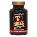 NaturesPlus T Bărbat - 60 Capsule vegetariene - Promovează câştigarea şi rezistenţa musculară, îmbunătăţitor de dispoziţie - gluten gratuit - 30 Serviri totale
