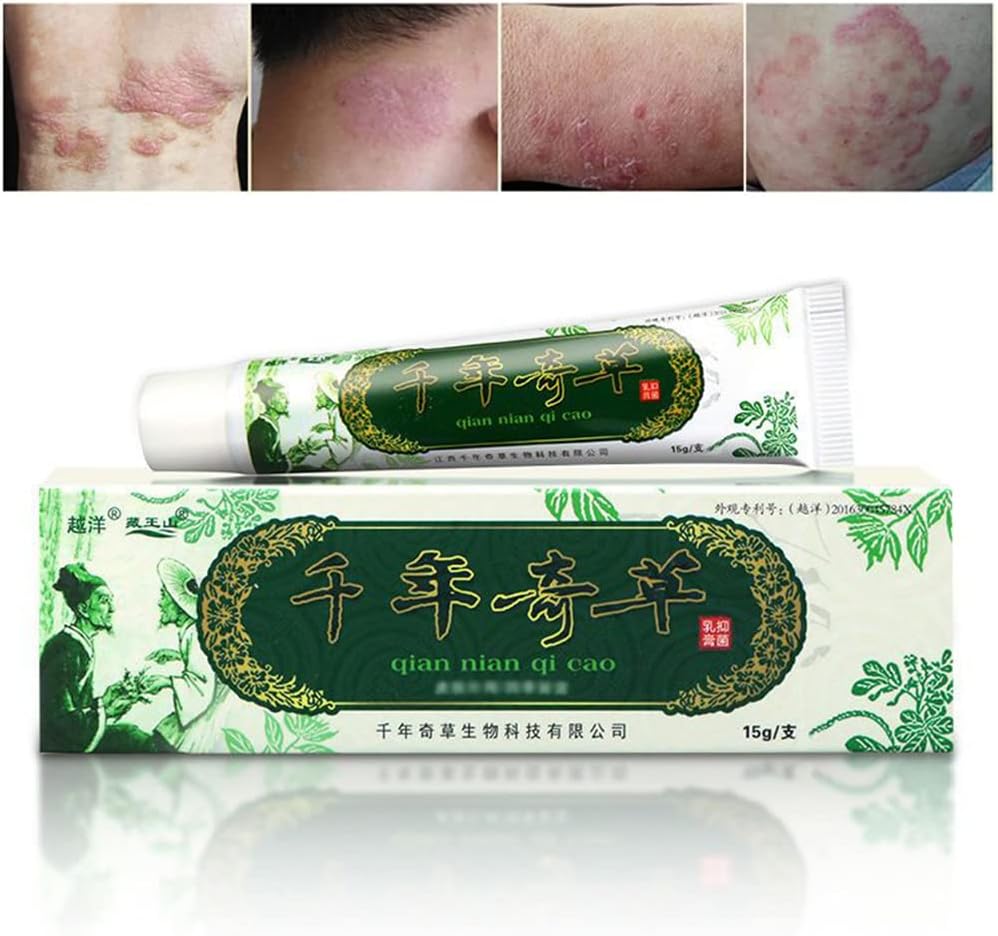 Oversea Mii de ani Cremă de plante Eczemă de plante, Creme de psoriazis Dermatită şi Eczemă Prurit Psoriazis JIULIN