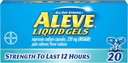 Aleve Liquid Gels 20 ea (Pachet de 3)