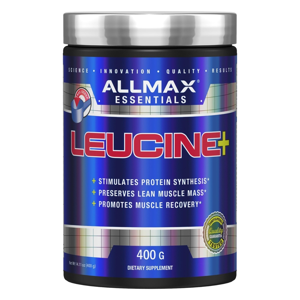 ALLMAX Nutrition Leucine 5000 mg, 14,1 oz (400 g)