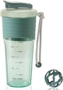 Proteine Shaker Sticla,Sports Blender Sticle pentru amestecuri de proteine cu Whisk Ball,Sticla Mixer,Portable Pre Workout Whey Proteine Drink Shaker Cup,Midnight Blue