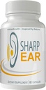 Sharp ureche completă Tinitus Relief Supliment, 60 capsule, Brenda proprie pentru a reduce inelarea urechii și de a sprijini funcția optimă a auzului și claritatea
