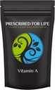 Prescribed For Life Vitamin A Powder | 500,000 IU Retinyl Acetate | Gluten Free, Vegan, Non GMO (2kg / 4.4lb)