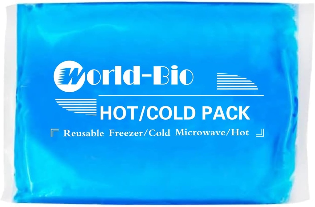 Pachete mari de gheaţă pentru leziuni Gel reutilizabil (18,3' ×12,4'), Pachet flexibil pentru ameliorarea durerii, Pachet de îngheţare cu gel cald/rece pentru terapie cu comprese pentru umăr, spate, picioare, genunchi, chirurgie, umflare, inflamaţie