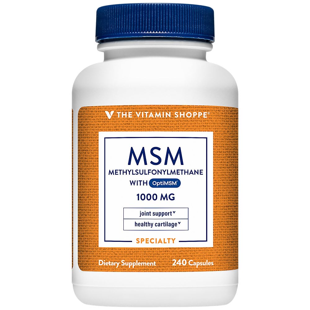 Vitamina Shoppe MSM 1000 MG (240 capsule)