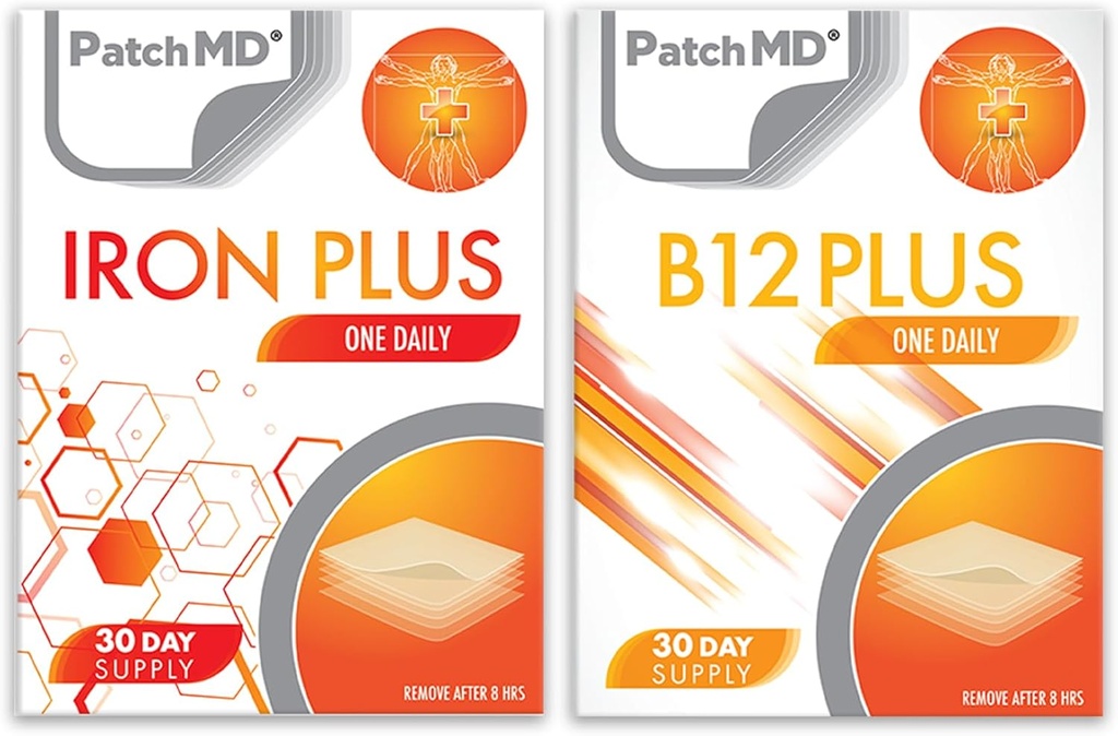 Fier Plus & B12 Plus Topic Patch Bundle - 30 zile de aprovizionare