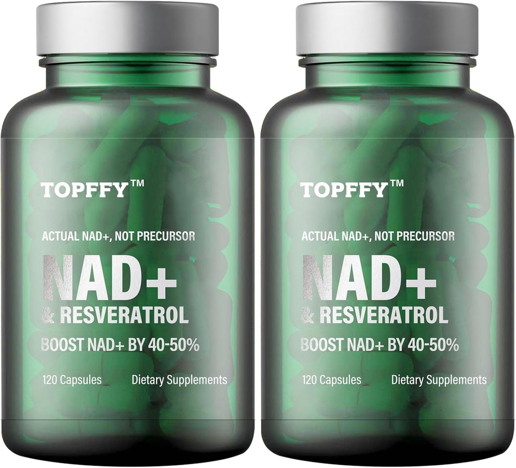 Suplimentul NAD+ & Resveratrol, 240 Softgels NAD+ Stimularea suplimentului pentru absorbţie maximă pentru susţinerea de apărare a energiei celulare