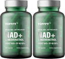 Suplimentul NAD+ & Resveratrol, 240 Softgels NAD+ Stimularea suplimentului pentru absorbţie maximă pentru susţinerea de apărare a energiei celulare