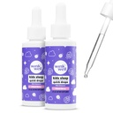 Wink Well Kids lichid Melatonina picături, naturale Melatonina picături pentru copii cu 1 mg per servire de Melatonina lichid pentru copii, droguri fără și non-Habit formare (2 ambalaj)