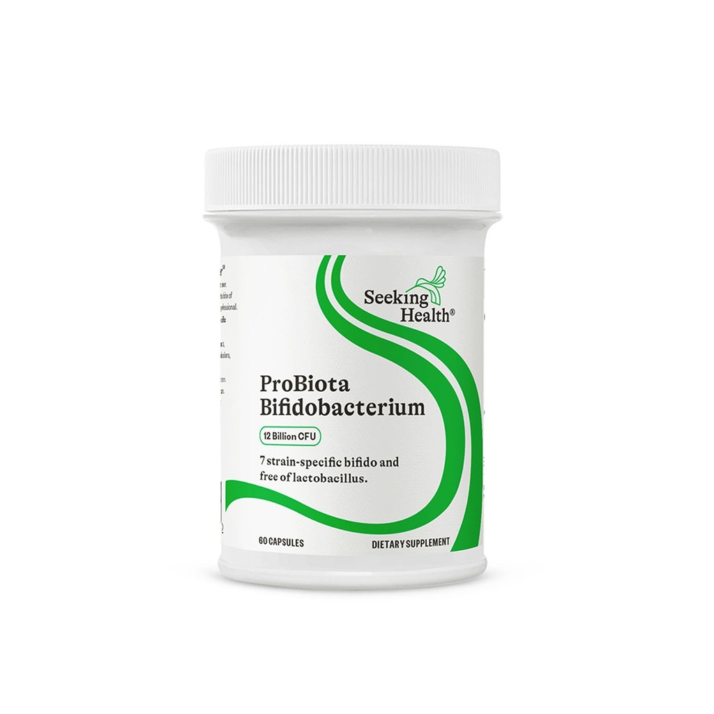 Căutând sănătate ProBiota Bifidobacterium, 60 capsule, Probiotic Supliment pentru Digestive Health, Bifido Numai, Vegan- şi Vegetarian- Friendly, Susţine Colon Health and Immune System