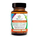 Life Infuzed Vitamina D3 + K2 Supercharged cu zinc și enzime, Ajuta la menținerea sistemului imunitar sănătos, sănătatea osoasă, bunăstare emoțională, 90 capsule.